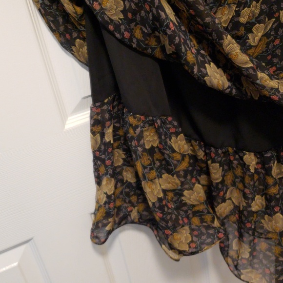 Floral Maxi Skirt Size L - Picture 4 of 5